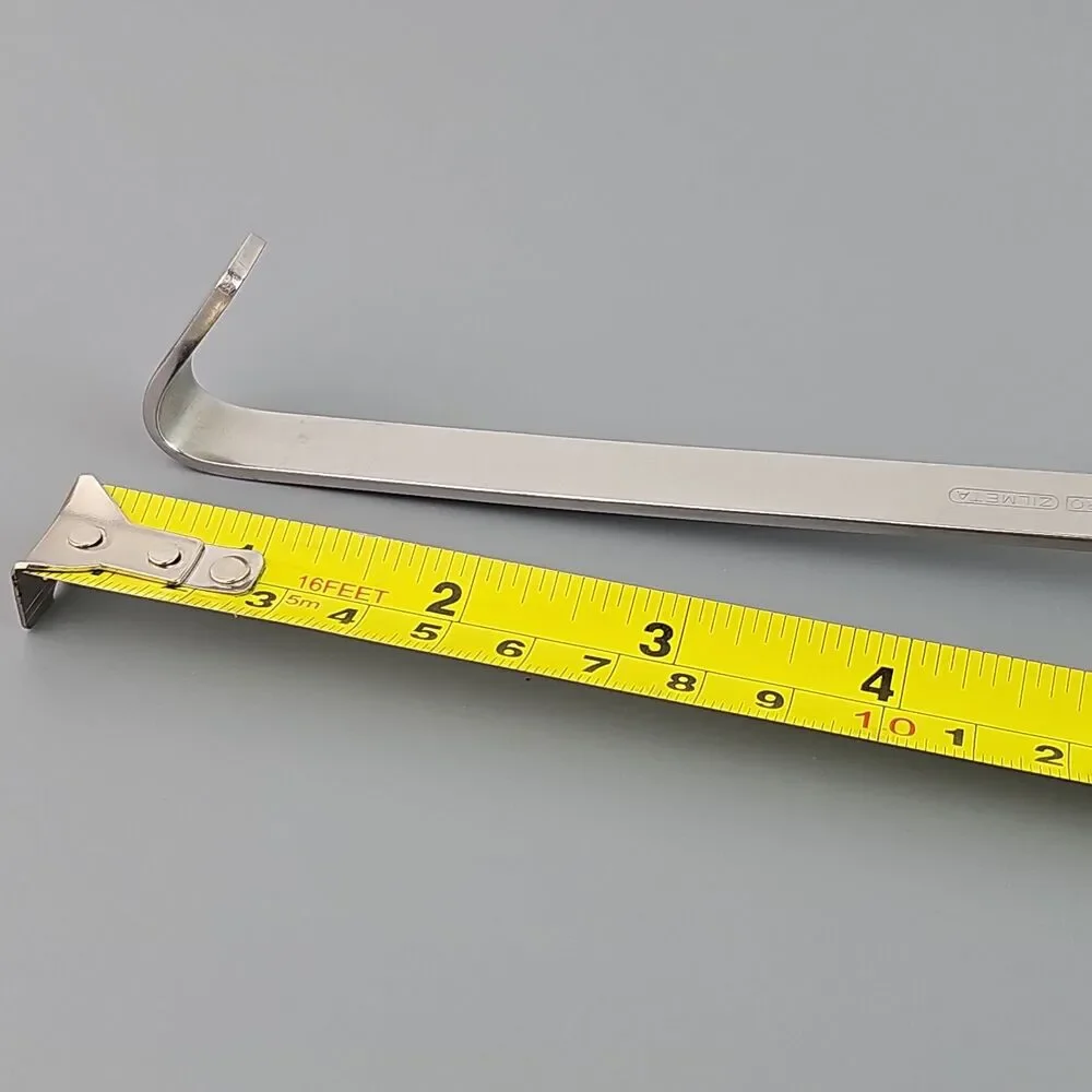 Gero Zilmeta Hanging Stainless Steel Side Pouring Ladle 9.25 Inch Handle Holland